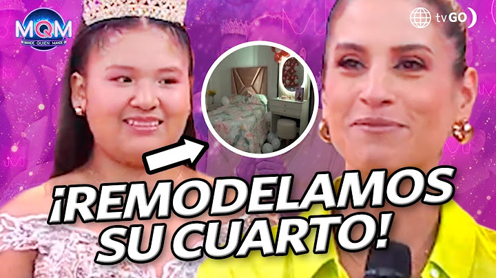 Mande Quien Mande: We remodeled the room of our beautiful quinceañera Dayana Cárdenas (TODAY)