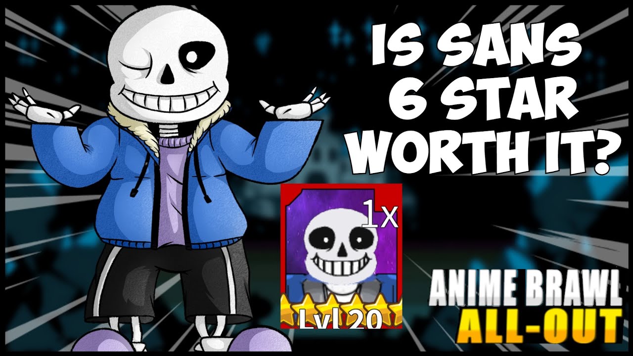 ALL NEW SECRET *SANS 6 STAR* UPDATE CODES In Roblox Anime Brawl