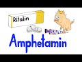 Wie wirken Amphetamin und Ritalin?