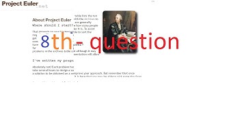 project euler 8 Find the thirteen adjacent digits in the 1000-digit number