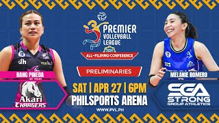 AKARI vs. STRONG GROUP - Full Match | Preliminaries | 2024 PVL All-Filipino Conference