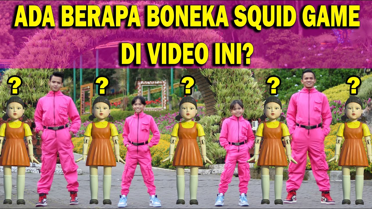FILM SQUID GAME DIGABUNGIN DANCE TIKTOK - PARGOY MACARENA AMELIA BETA JANJI