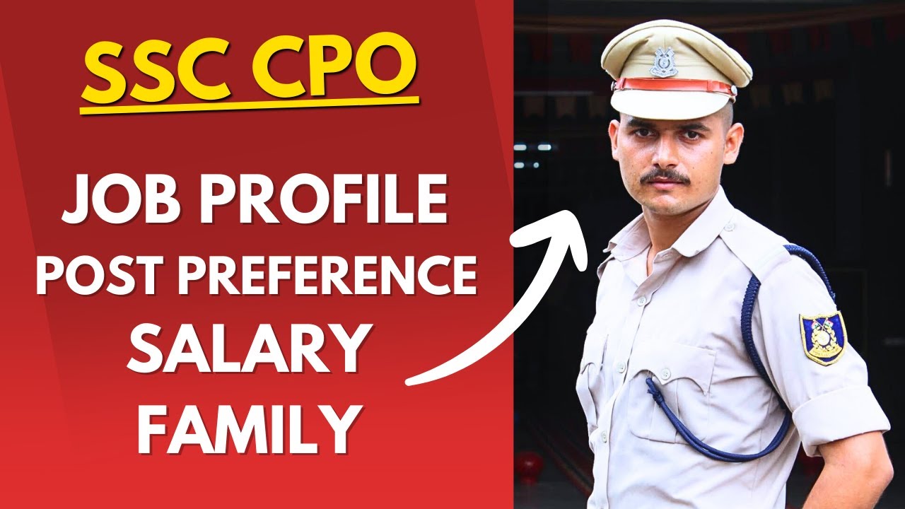 SSC CPO JOB PROFILE RANK WISE POST PREFERENCE IN SSC CPO SALARY ssc-cpo-job-profile-rank-wise-post-preference-in-ssc-cpo-salary