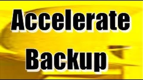 Accelerate Backups of Windows Server - And reduce Server file size up to 60%