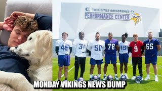 Minnesota Vikings News Dump (5.13.24) | Vikes Rookies, JJ McCarthy 'Got That Dog With Him'