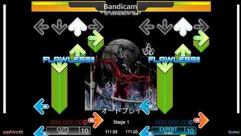 【DDRX2】888(CHALLENGE(CUT2中心))　譜面確認用動画