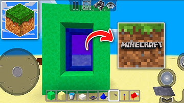 How to Make PORTAL to MINECRAFT in MULTICRAFT