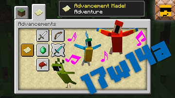 Snapshot 17w14a (Minecraft 1.12)  - Dancing Parrots and Advanced Advancements!