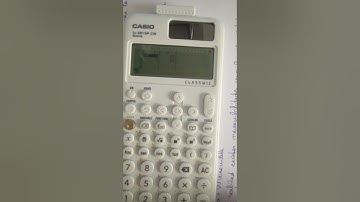 Cómo INTERPOLAR con CASIO FX-991SP CW