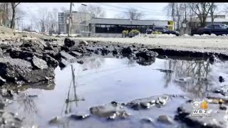 Pothole season underway in Boston