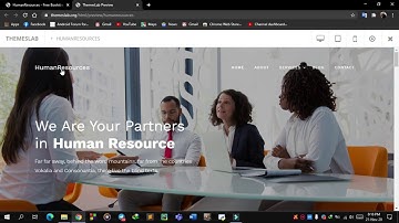 Human resources : Free Bootstrap 4 HTML5 Business Website Template
