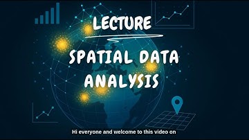 Lecture: Spatial Data Analysis