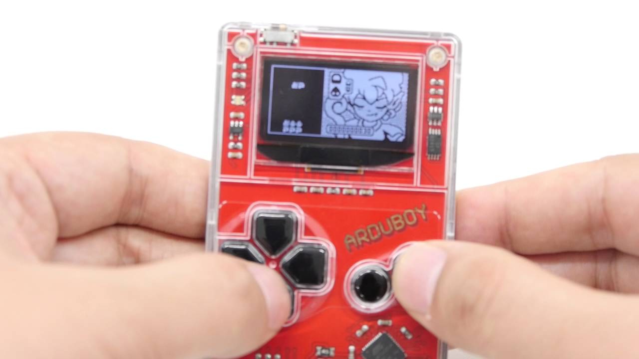 I Tried Using An Ultra Small Gameboy Like Game Machine Arduboy That Can Play Homebrew Games With Creca Size Gigazine