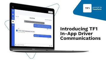 Introducing TF1 In-App Driver Communications