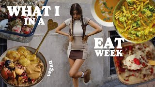 WHAT I EAT IN A WEEK as a *vegan nutritionist* / fall recipes /
