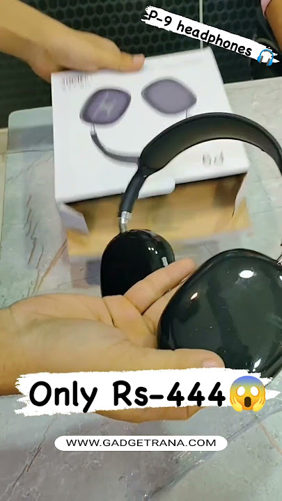 P9 Gaming Wireless Headphones Super Extra Bass #headphone #wirelessheadphones #newheadphones