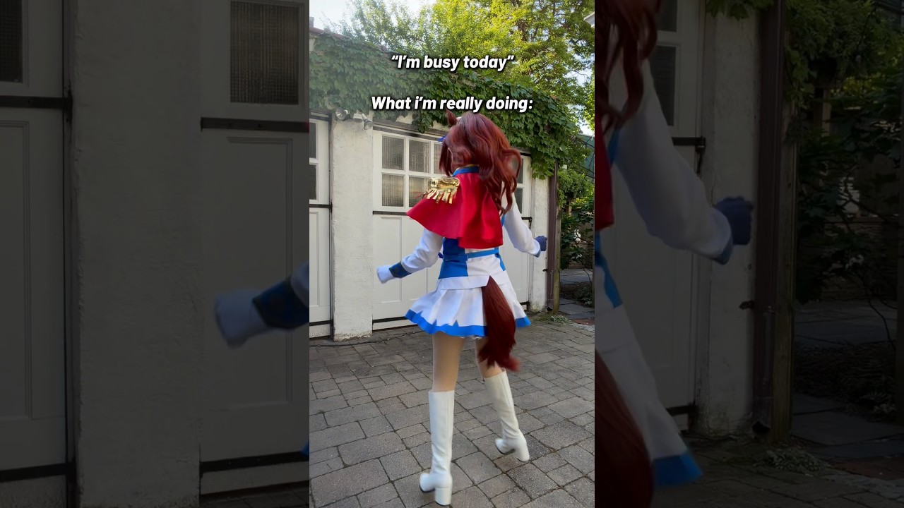 TEIO TEIO TEIO!!!! 🐴🥕🍯 #tokaiteio #umamusume #umamusumecosplay #tokaiteiocosplay #prettyderby