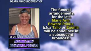 Marie Ann Edward Polius Short