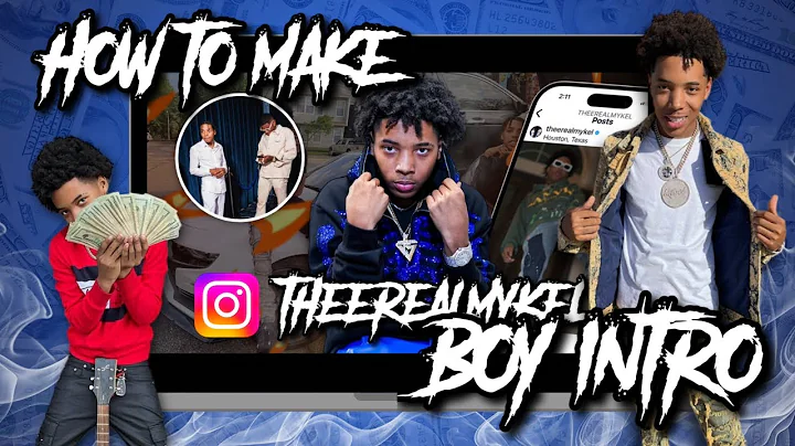 HOW TO MAKE A BOY/MALE YOUTUBE INTRO USING CAPCUT AND CANVA ON A PHONE!