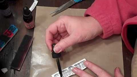 Make Your Own Cusotm Ink Pads w Cut 