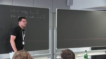 Maxim Perelstein (Cornell): Collider Physics - Lecture 1