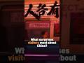 What Surprises Visitors Most About China