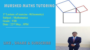 1st Lecture of Ex-9( Geometry) for grade VIII, Sub: Mathematics