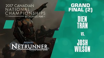 Android: Netrunner | Canadian Nationals 2017 Grand Final - Game 2