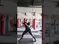 Working on my boxing technique punching