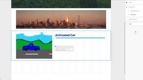 Google Sites: Moving & Grouping Objects