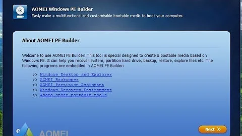 AOMEI PE Builder 1.4