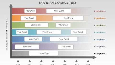 Schedule Diagram for PowerPoint by PoweredTemplate.com