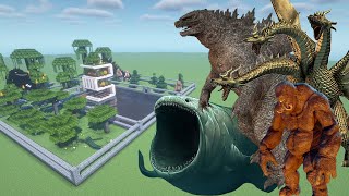 How To Make a Godzilla, Cyclopes, Hydra, and SCP-169 Farm in Minecraft PE