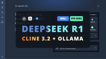 Cline 3.2 + Ollama + DeepSeek R1 + Google IDX: Develop Full-stack App With Architect Plan and Act