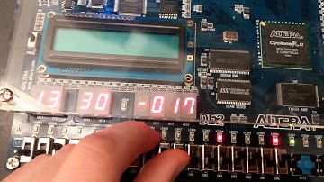Altera de2 binary calculator