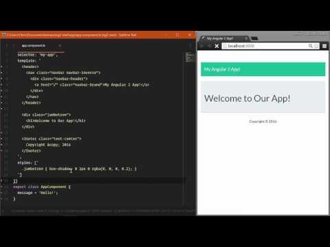 [Getting Started with Angular 2+] Lesson 11   Angular 2 Bacsics