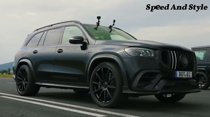 Brabus 900 Rocket R v 900hp AMGs DRAG RACE