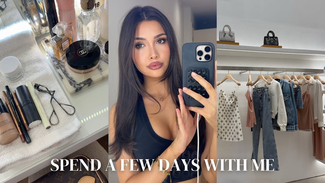 a few days in my life | new beauty favorites, shopping in beverly hills, cooking, & more!