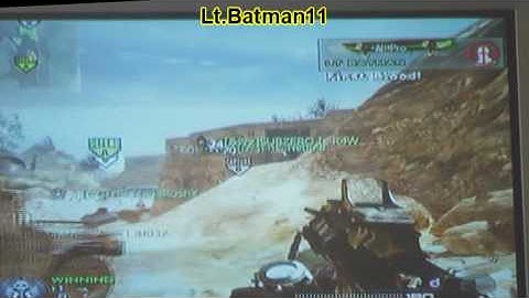 Mw2 - Thumper - First blood, Triple kill - Across whole map Afghan -  Lt.Batman11
