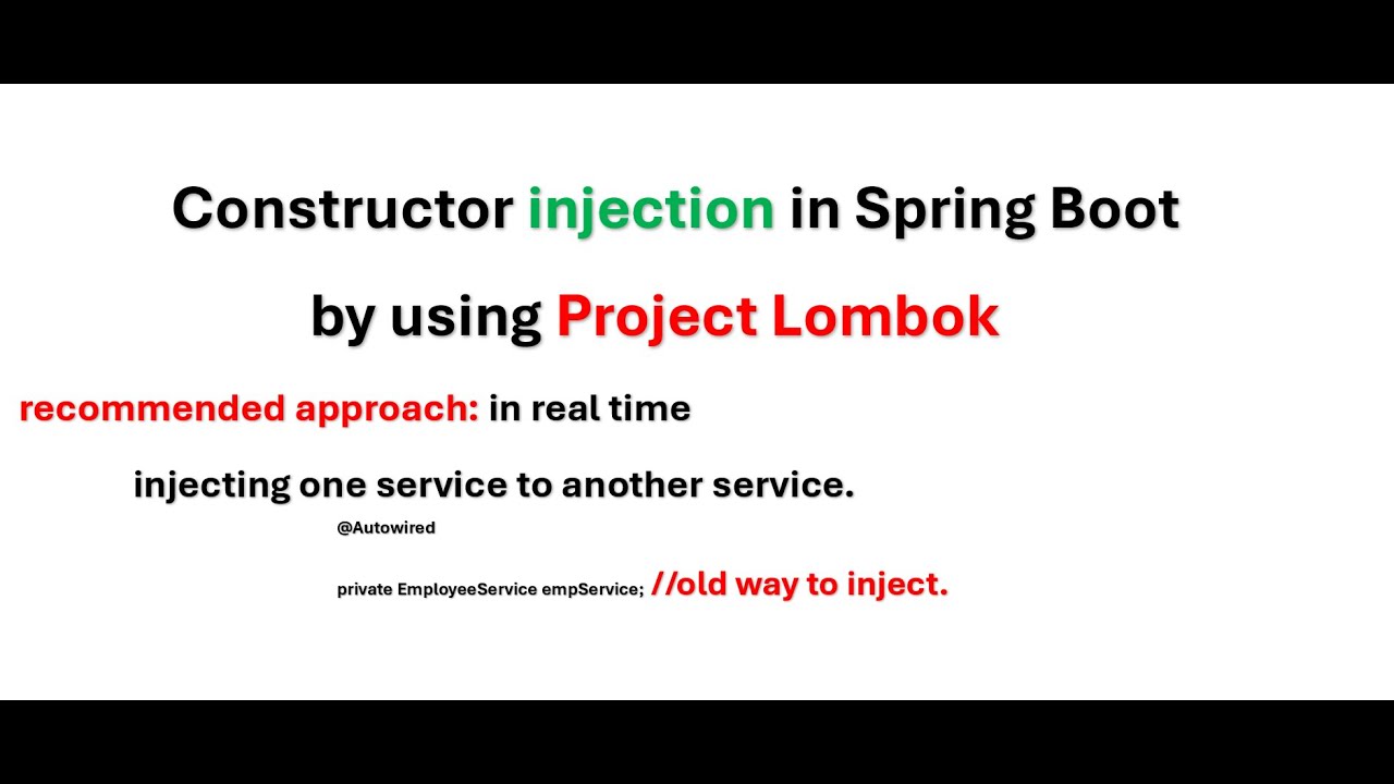 Constructor injection in Spring Boot by using Project Lombok ...