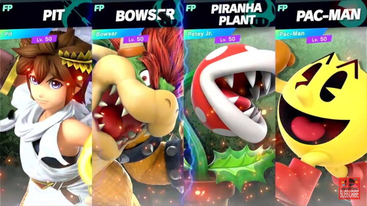 Super Smash Bros Ultimate Amiibo Fights Weekend Finals Pit v Bowser v ...