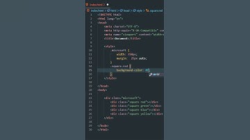 How To Make Microsoft Logo? | Html Css