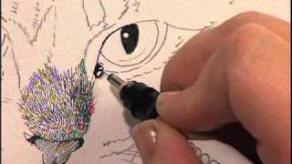 Preview | Creating Textures in Pen \& Ink with Watercolor Claudia Nice, Part 2
