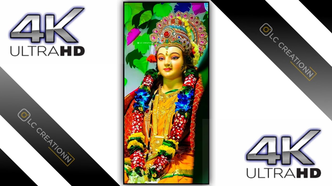 🚩 Navratri 🙏 Jai Mata Di 🛕4K Full Screen Status HD | 4K Ultra HD Status | LOVENUTS CREATION'S