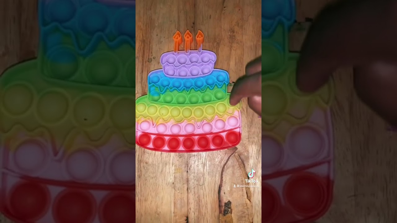 Another Pop-it fidget cake x Money - Crischina's Cakes