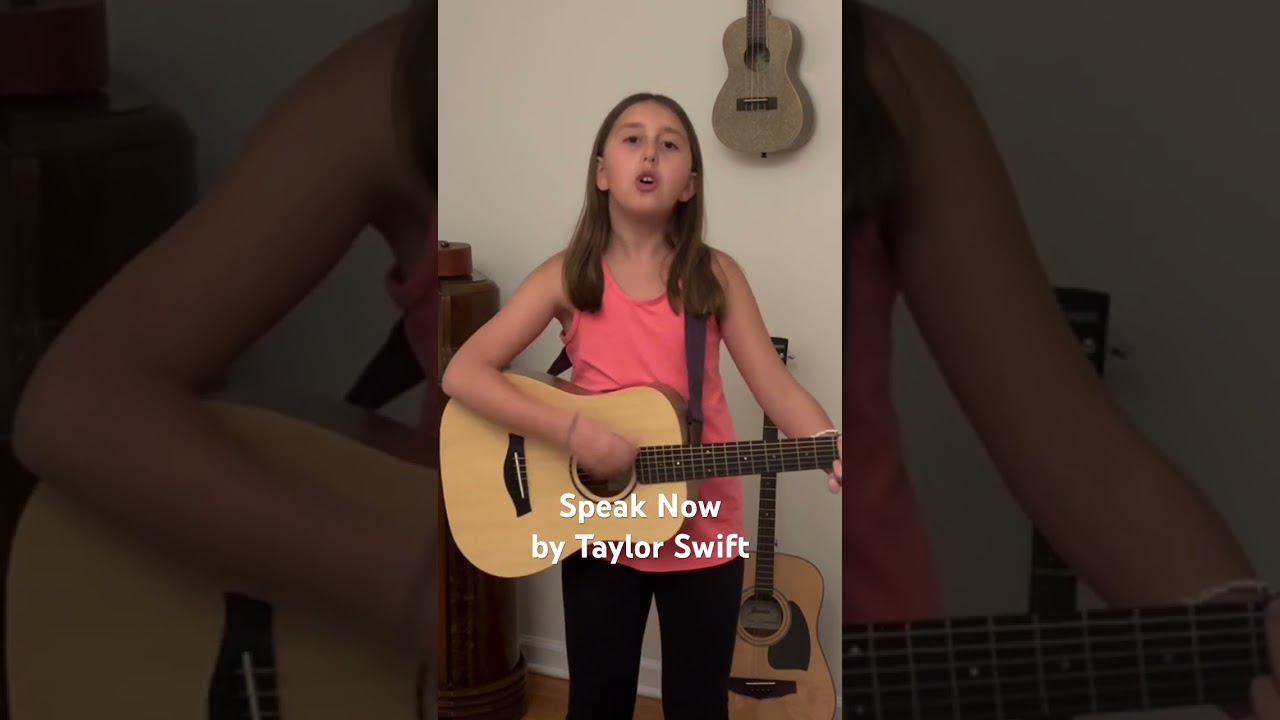 “Speak Now” by Taylor Swift. Recorded at home, on acoustic baby Taylor guitar, 2/24. Copyright 2024.