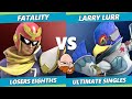 8.0 Gimvitational Losers Eighths - Fatality (Captain Falcon) Vs. Larry Lurr (Falco) SSBU Ultimate