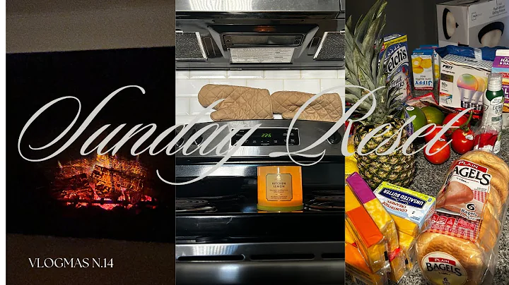 SUNDAY RESET VLOG| Weekly refresh + Cleaning + Vlogmas Day 14