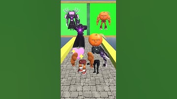 Build A Queen Run Challenge | Titan Tv Man & Udin Din Din Dun