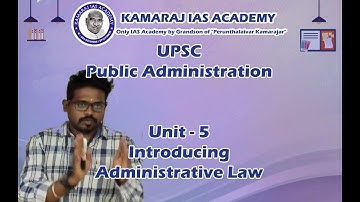 UPSC| Mains| Introducing Administrative Law | Public Administration